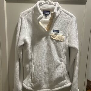 Patagonia Cream Fleece Jacket